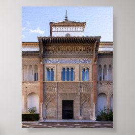 Königlicher Alcázar von Sevilla Poster