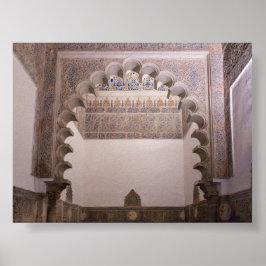 Königlicher Alcázar von Sevilla Poster