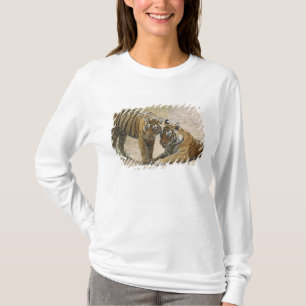 Königlicher Bengal-Tiger und Jungtier - Berührung  T-Shirt