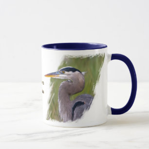 Königlicher blauer Reiher Tasse