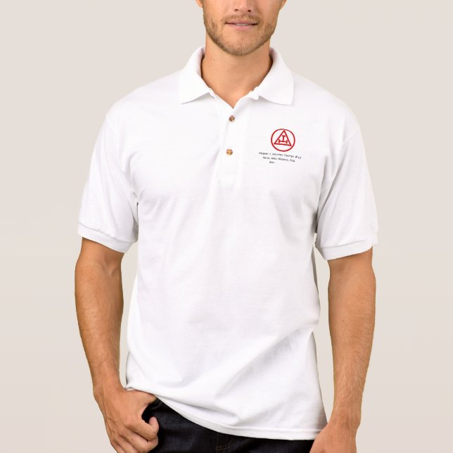 Königlicher Bogen-Maurer - Polo Shirt (Vorderseite)