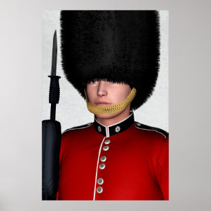 Königlicher britischer Gardist, London, Vereinigte Poster