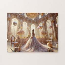 Königlicher Geburtstag Prinzessin Elegante Märchen