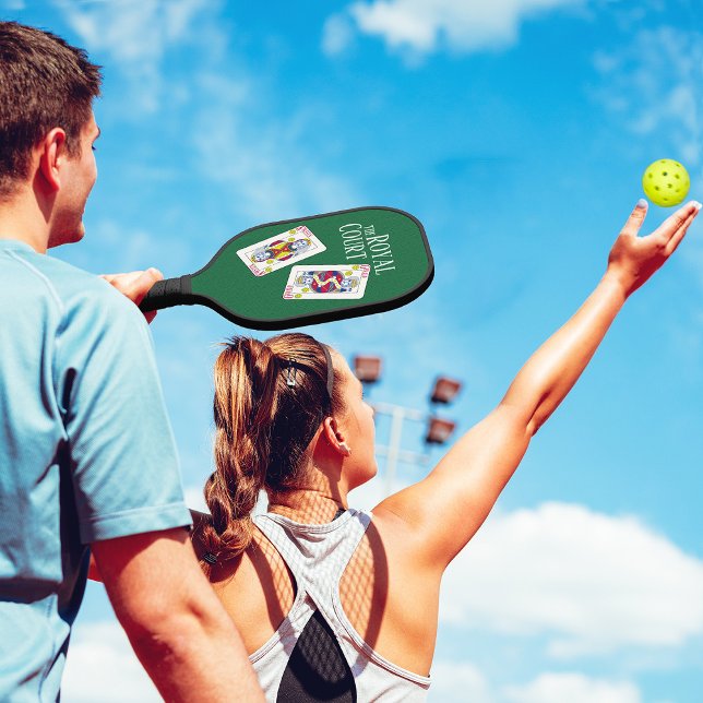 Königlicher Hofkönig und Queen-Pickleball-Paddel Pickleball Schläger (Von Creator hochgeladen)