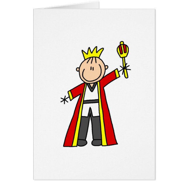 Königlicher König Card (Vorne)