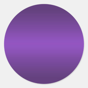 Königlicher Lila Lichtgradient Blank Runder Aufkleber