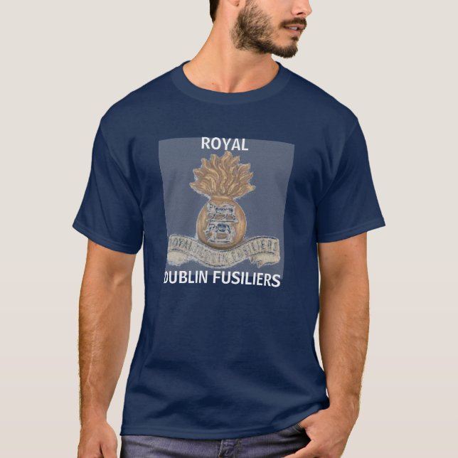 KÖNIGLICHER Marine-T - Shirt DUBLINS FUSILIERS (Vorderseite)