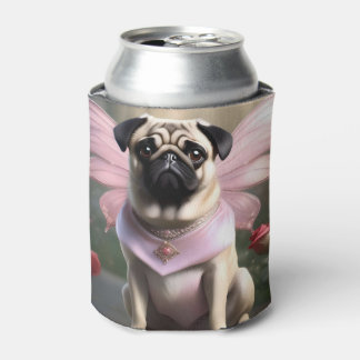 Königlicher Mops: Die Prinzessin-Fee verzauberter  Dosenkühler