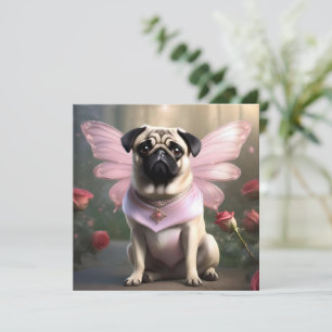Königlicher Mops: Die Prinzessin-Fee verzauberter  Save The Date