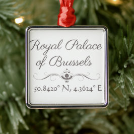 Königlicher Palast der Breitengrad Ornament Aus Metall