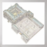 Königlicher Palast. Madrid Spanien