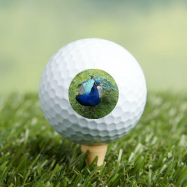 Königlicher Pfau-Power Golfball