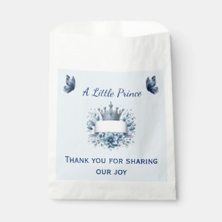 Königlicher Prinz Blaue Geschenktüte Geschenktütchen