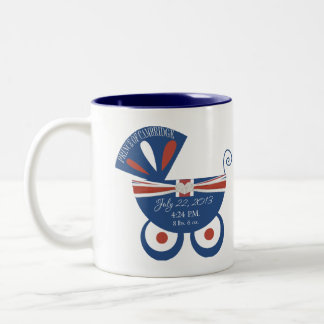 Königlicher Prinz der Cambridge-Andenken-Tasse Zweifarbige Tasse