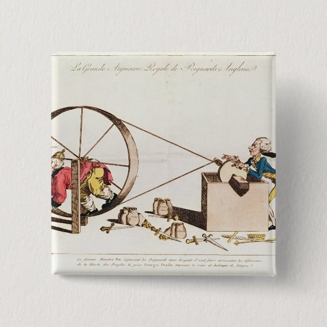 Königlicher schärfender Service Button (Vorderseite)