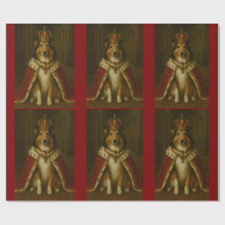 Königlicher Sheltie Geschenkpapier