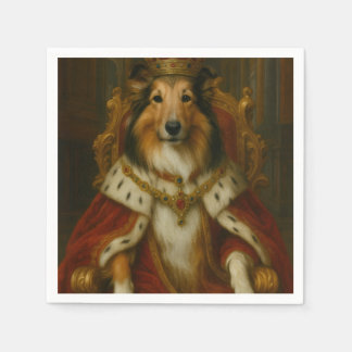 Königlicher Sheltie Serviette