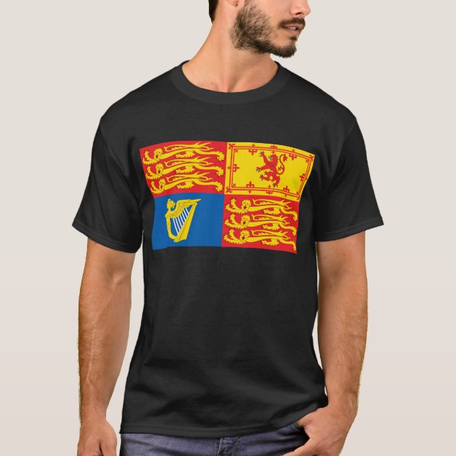 Königlicher Standard des Vereinigten Königreichs T-Shirt (Vorderseite)