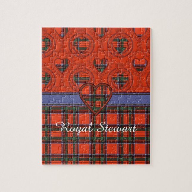 Königlicher Stewart-Clan karierter schottischer (Vertikal)