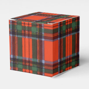 Königlicher Stewart-Clan karierter schottischer Geschenkschachtel
