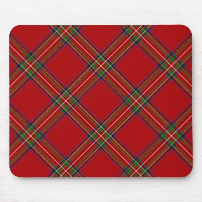 Königlicher StewartTartan Mousepad (Vorne)