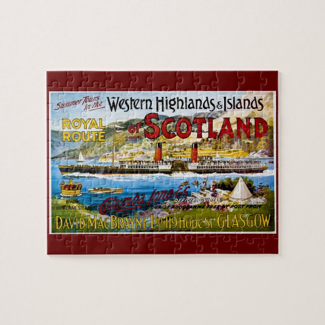 Königlicher Weg von Schottland-Sommer bereist (Horizontal)