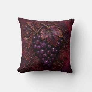 Königlicher Weinberg Eleganz Kissen