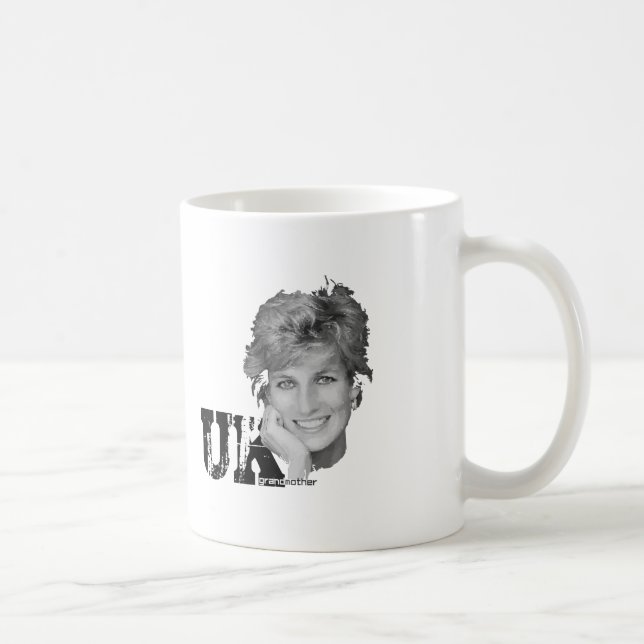 Königliches Baby - Diana-Prinzessin Kaffeetasse (Rechts)