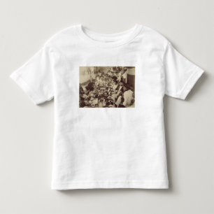 Königliches Bankett Boots-Haus am König-Kalakana Kleinkind T-shirt