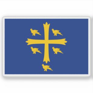 Königliches Banner von König Eduard dem Bekenner Aufkleber