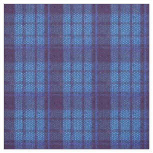 Königliches Blau, dunkelblaues, schwarzes Mosaik Stoff
