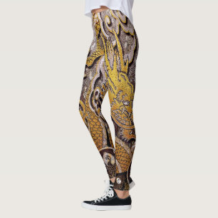 Königliches Drache-Steigen Leggings