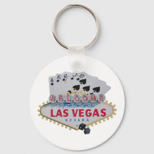 Königliches Erröten-Schlüsselanhänger Las Vegas Schlüsselanhänger