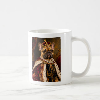 Königliches Französische Bulldogge Renaissance Kön Kaffeetasse