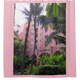 Königliches hawaiisches Hotel Duschvorhang