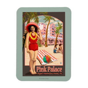 Königliches hawaiisches Hotel in Hawaii Magnet