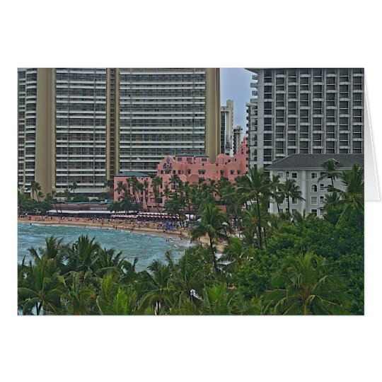 Königliches hawaiisches Hotel Karte