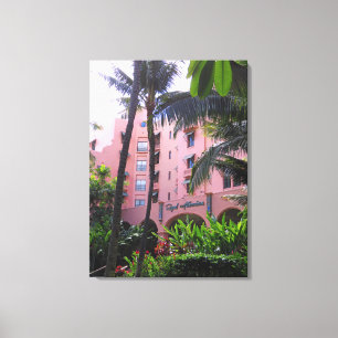 Königliches hawaiisches Hotel Leinwanddruck