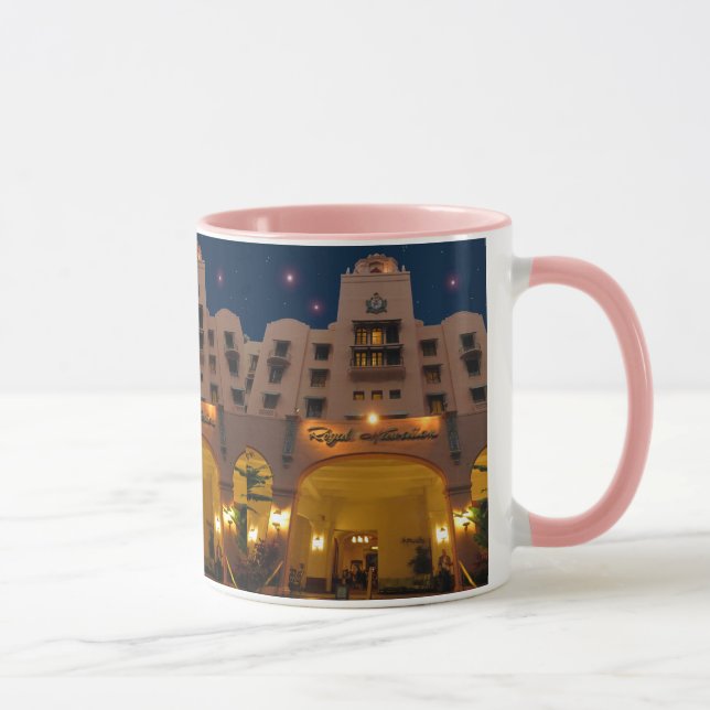 Königliches hawaiisches Hotel Tasse (Rechts)
