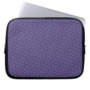 Königliches Hex-Weave Laptopschutzhülle