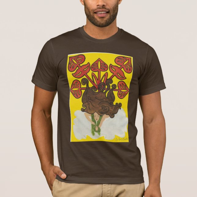 .: Königliches Hula:. - Besonders angefertigt T-Shirt (Vorderseite)