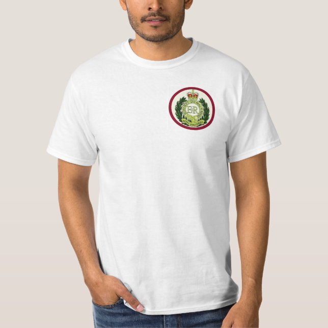 KÖNIGLICHES INGENIEUR-Abzeichen T-Shirt (Vorderseite)