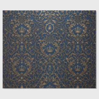 königliches Musterdesign Geschenkpapier