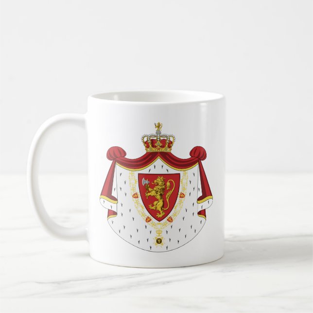 Königliches Norwegen, Dänemark Kaffeetasse (Links)
