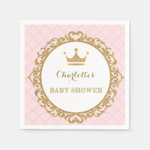 Königliches Papierservietten-Rosa-Gold Serviette