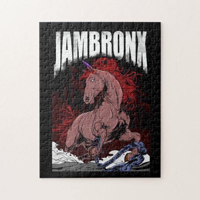 Königliches Pferdepuzzle (Vertikal)