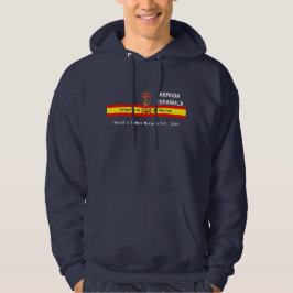 Königliches spanisches Marinemotto Hoodie