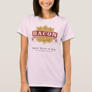Königliches Speck-Gesellschafts-Logo-Shirt T-Shirt