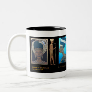 KÖNIGLICHKEIT AUF HOLZSAMMLUNG-TASSE ZWEIFARBIGE TASSE