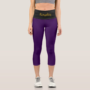 "KÖNIGLICHKEIT" Maßgeschneiderte Capri-Hosen mit h Capri Leggings